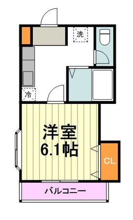 メゾンリリイの物件間取画像